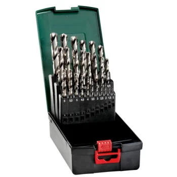 Metabo 25-delni set burgija za metal HSS-G 627669000 Metabo 25-delni set burgija za metal HSS-G 627669000